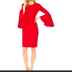 Maggy London Sasha Dress, Red, Sz. 10